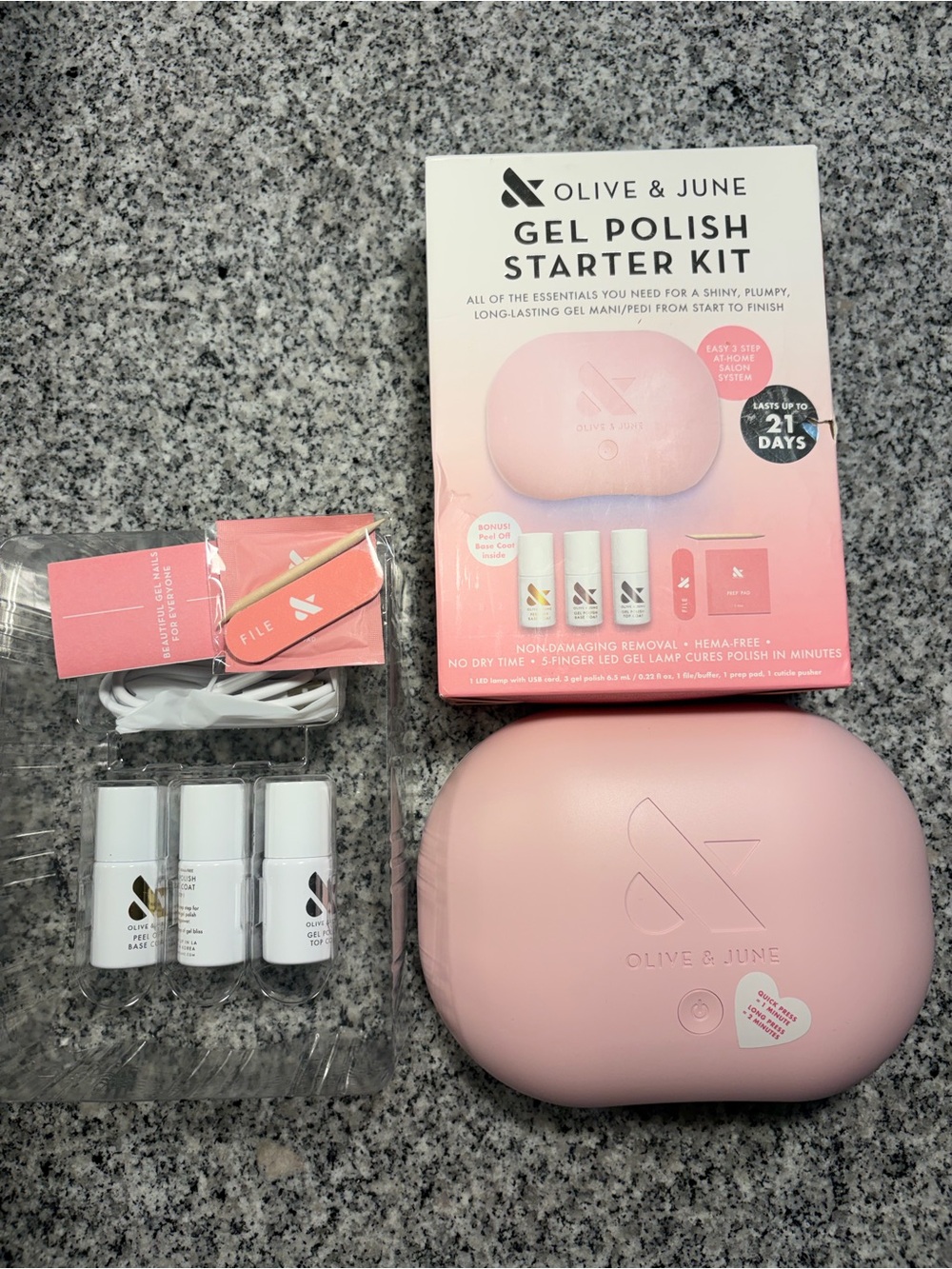 New! Olive & June Gel Polish Starter Kit